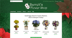 Desktop Screenshot of barrettsflowerandgarden.com